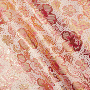 Spring Time Metallic Floral Brocade