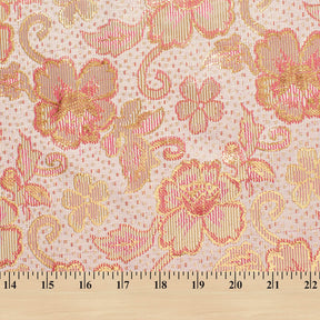 Spring Time Metallic Floral Brocade