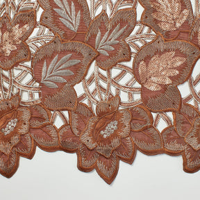 Spring Floral Leaf Lace