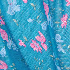 Spring Floral Printed Georgette