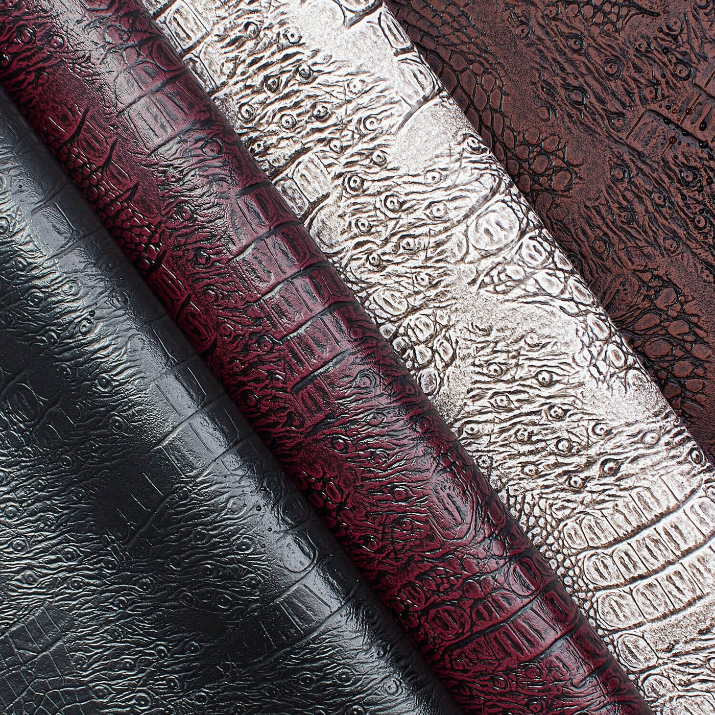 Ottertex Snakeskin Vinyl Fabric Group