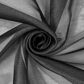 Crystal Organza (59/60 Inch) Fabric SV571282 Black Image A2