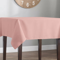 Poplin 60 Rectangular Table Covers Blush Image 2