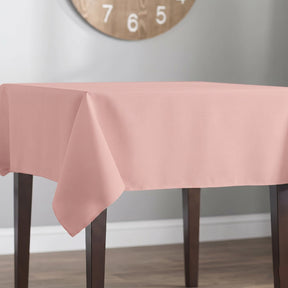 Poplin 60 Rectangular Table Covers Blush Image 2