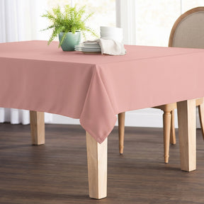 Poplin 60 Rectangular Table Covers Blush Image 1