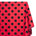 Extra Large Polka Dot Cotton Poplin Fabric 58 60 Inch SV576935 Red / Black A1