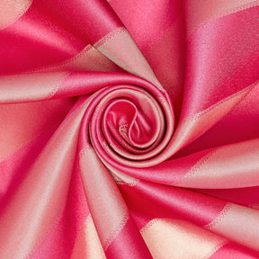 Extra Wide Striped Upholstery Jacquard Fabric SV582054 Fuchsia / Gold A2