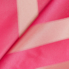 Extra Wide Striped Upholstery Jacquard Fabric SV582054 Fuchsia / Gold A3