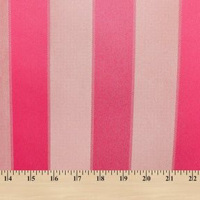 Extra Wide Striped Upholstery Jacquard Fabric SV582054 Fuchsia / Gold A9