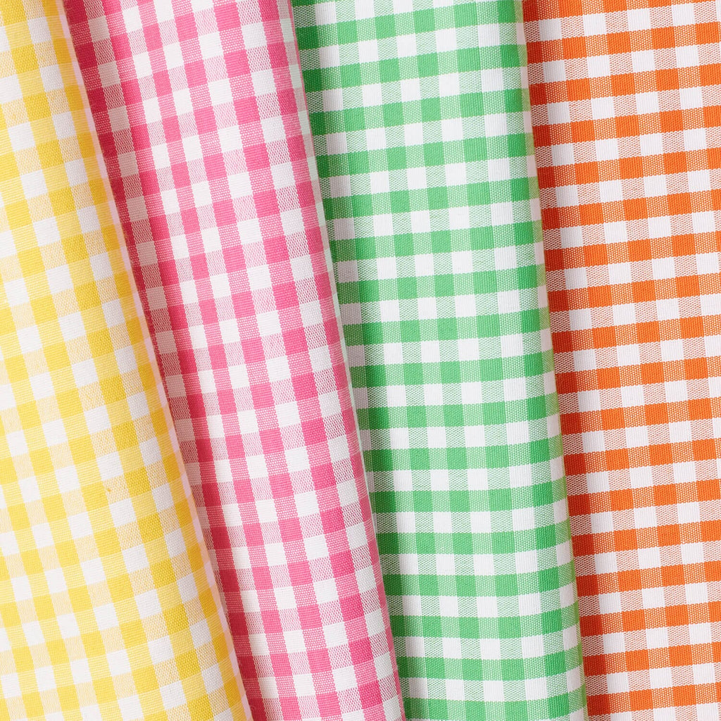 cotton gingham dress fabric Nectar Small Gingham Premium Cotton