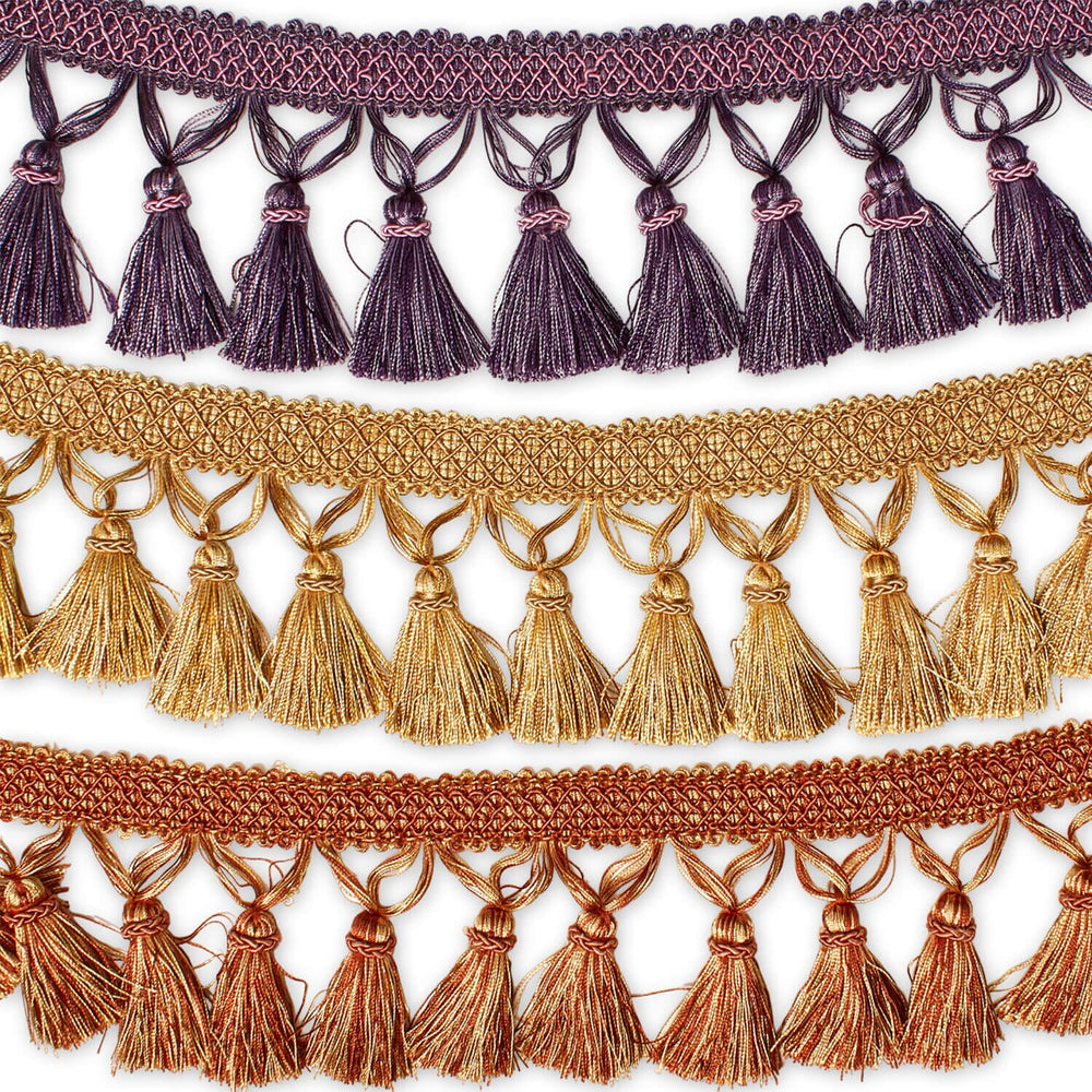 thumbnail image 2 of Spiral Tassel Fringe Trim (Sold By The Yard) - Expo International Inc 2 of 11