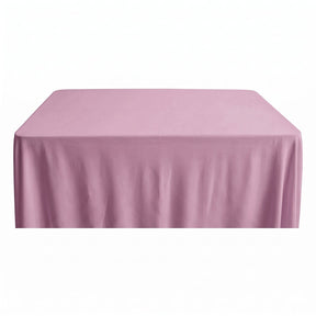 Rayon Challis Rectangular Table Cloth Covers Lilac Image 1