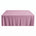 Rayon Challis Rectangular Table Cloth Covers Lilac Image 1