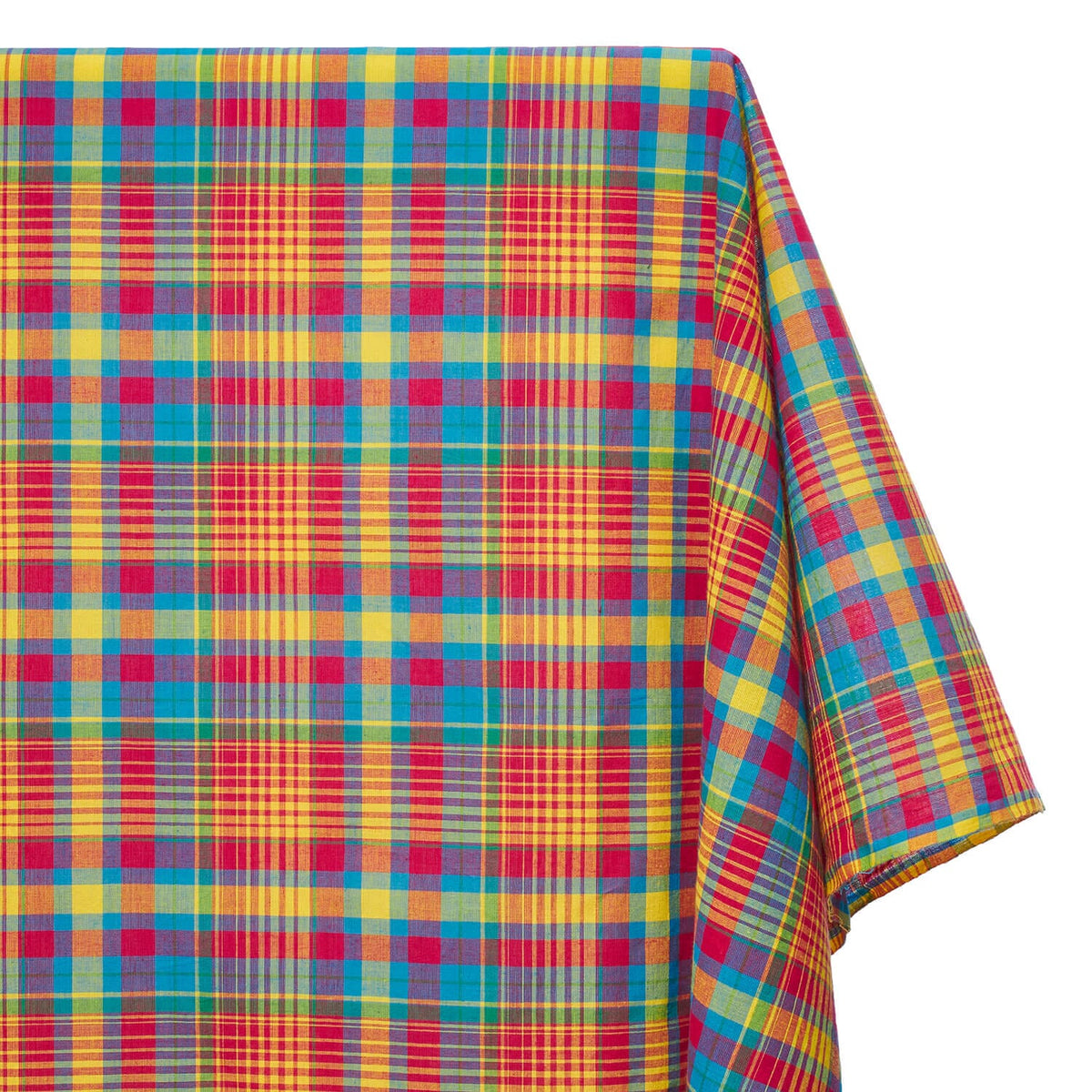 1178 Cotton Jacquard Floral Woven Madras Plaid Patchwork Waist Designer Castaway Mens Authentic Patch Madras Pant Osterville Plaid  main image 2