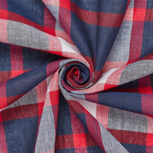 Madras Plaid Fabric (Style 3846)