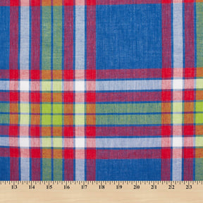 Madras Plaid Fabric (Style 3851)