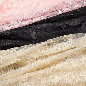 Vine Chantilly Lace Fabric Group Image