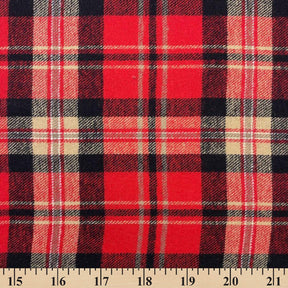 Plaid Cotton Flannel Clifford Fabric SV577238 A9