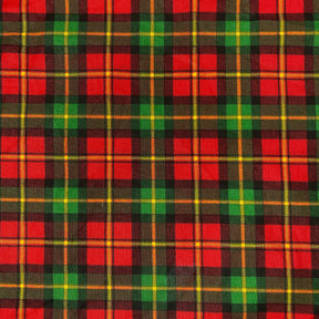 Tartan Plaid Yarn Dyed Brushed Cotton Flannel Design Gr Fabric SV576635 Red Green A1