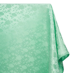 Rose Jacquard Satin Fabric Image SV579536 Mint A2 