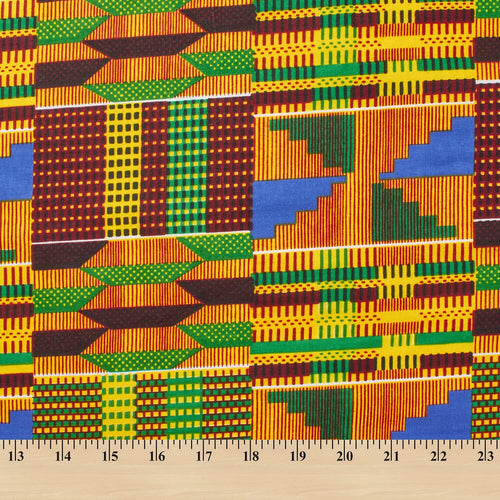 Kente African Print (19006-3)