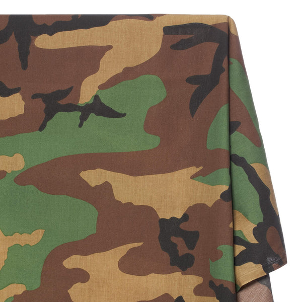 Camo Print Broadcloth