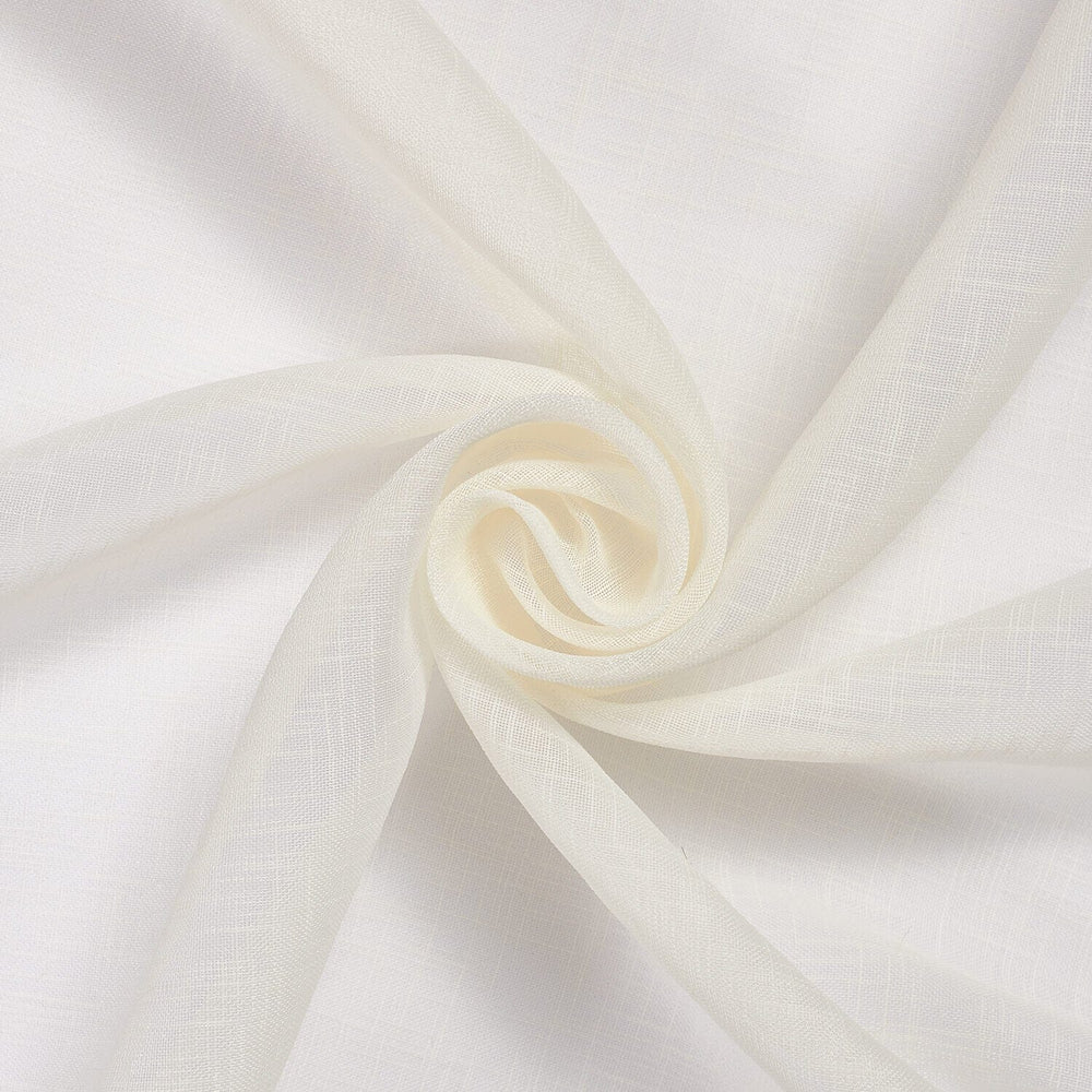 Gasa Linen Sheer Voile Fabric SV570784 Beige 1