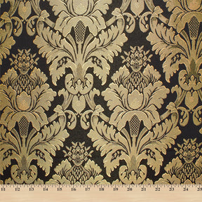 Extra Wide Floral Damask Upholstery Jacquard
