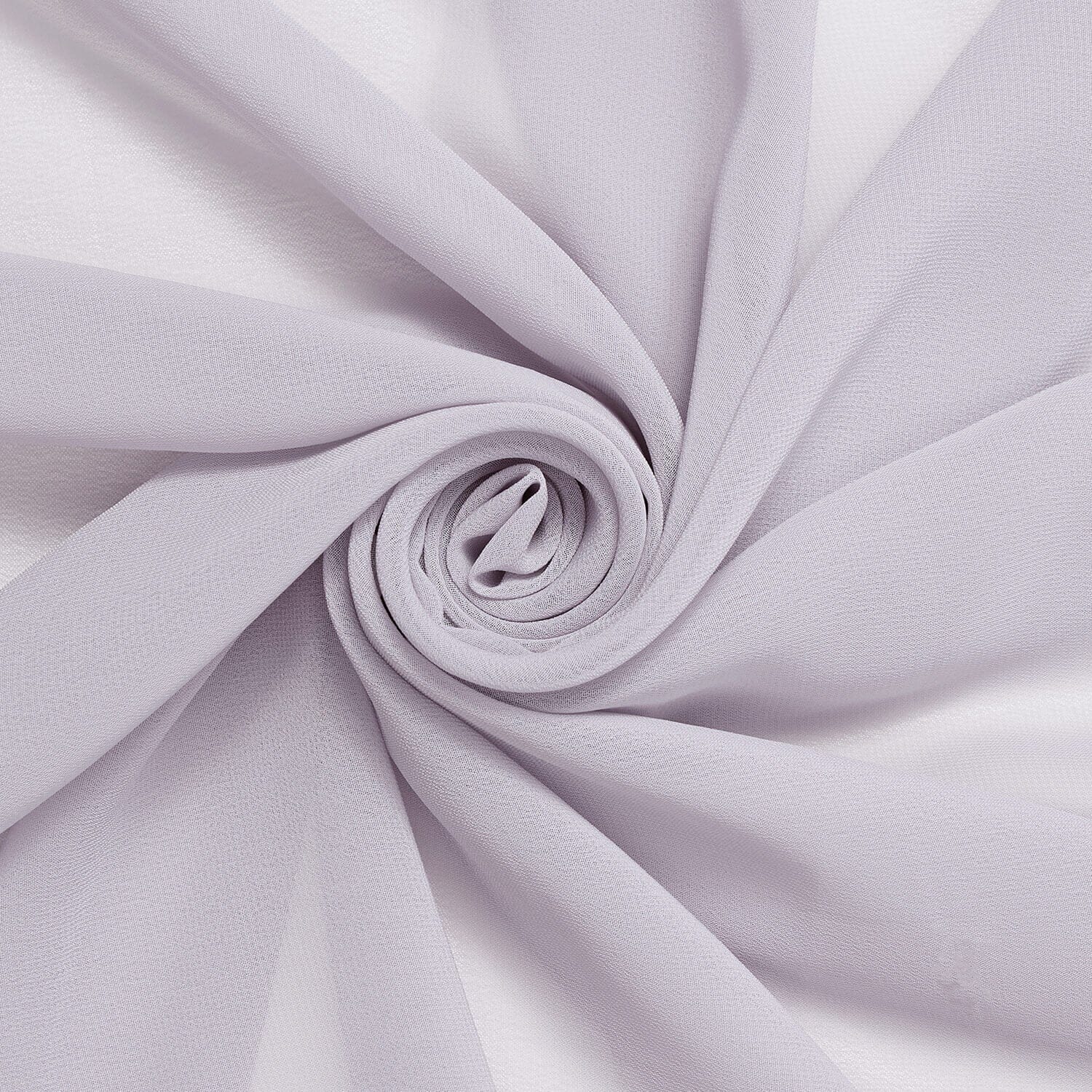 Polyester Chiffon (60 Inch) Fabric SV571075 Silver Image A2