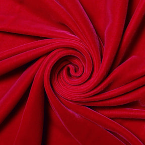 Micro Velvet Fabric SV571516 Dark Red Image A2