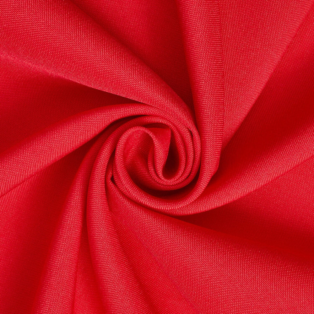 Polyester Poplin 60 Inch Fabric SV571624 Red 1