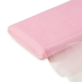  Vogue Group 54'' Polyester Tulle (Bolt 40 Yard) Fabric, Pink