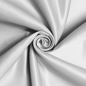 White/Black Harlequin Matte Satin Fabric