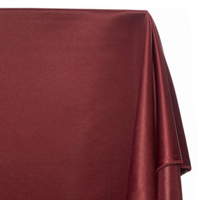 Red peau de soie Matte Satin Fabric 60” Width Sold By The Yard