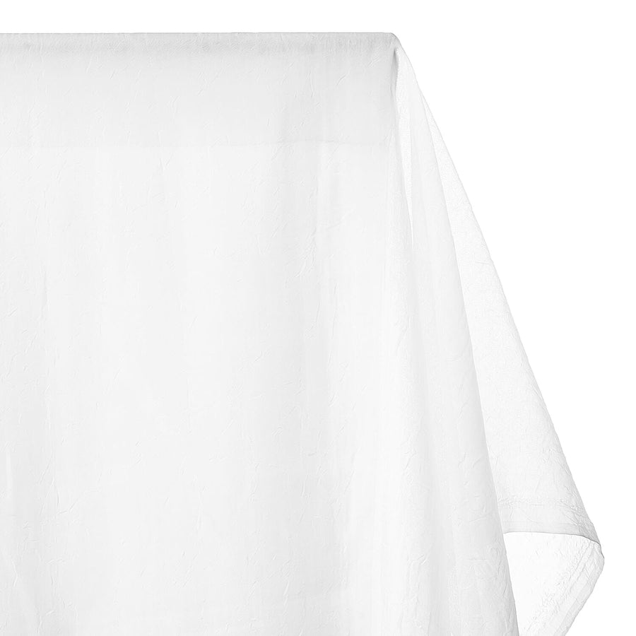 Crushed Sheer Voile Fabric 100% Polyester 110