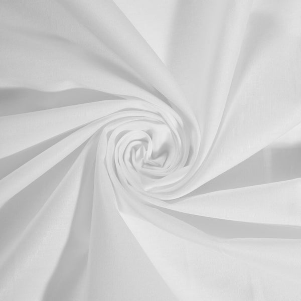 100% Cotton Broadcloth (58/59 Inch) Fabric SV575087 White Image A2