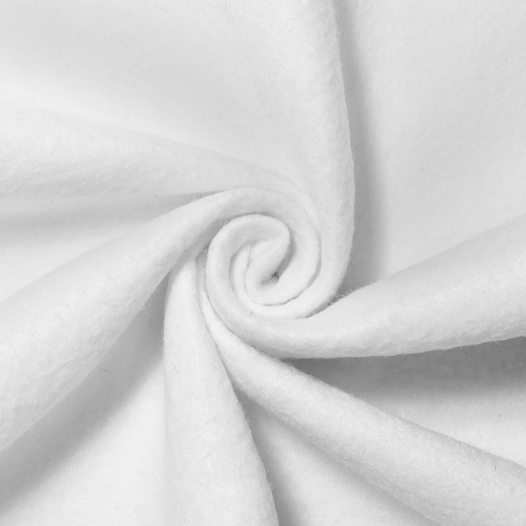 Black Color Felt Cloth White 2 Mm Felt Fabric Polyester Fabrics