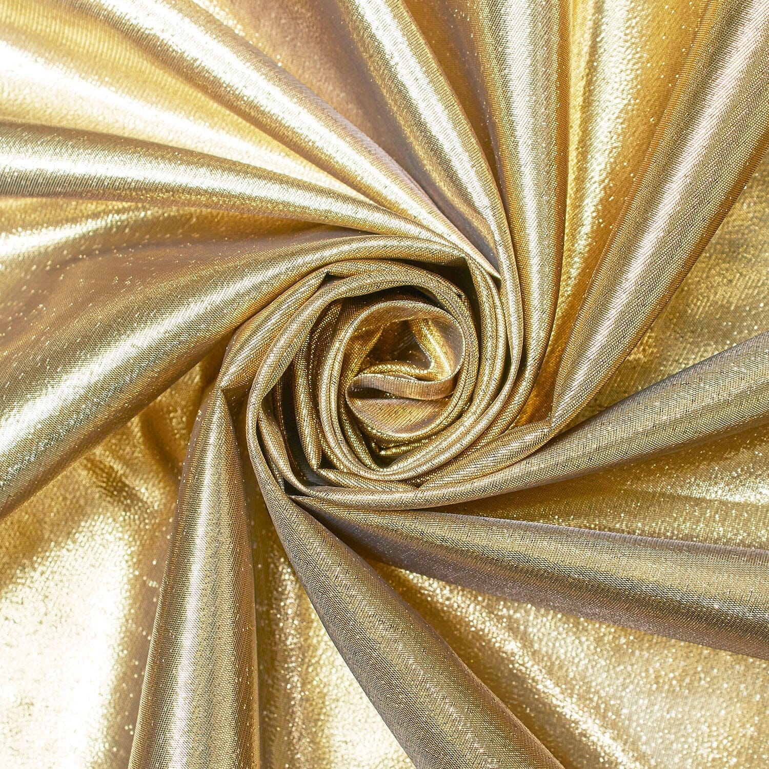 Tissue Lame (44/45 Inch) Fabric SV575665 Gold / Black Image A2