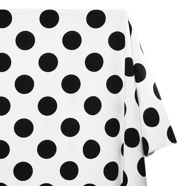 Extra Large Polka Dot Cotton Poplin (58/60 Inch)