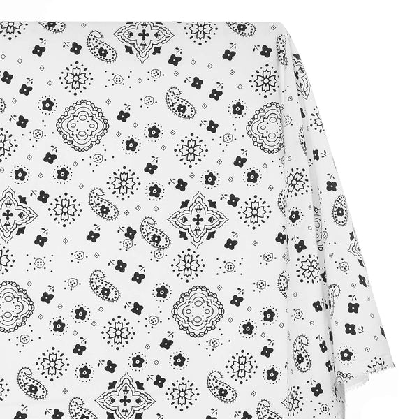 Paisley Print Bandana Broadcloth (60 Inches)