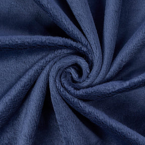 Smooth Minky Fabric - Navy / Yard Many Colors Available