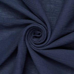 Cotton Gauze Fabric SV577226 Navy Blue 1