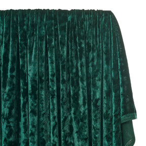 Stretch Crushed Velvet 62 Fabric By The Yard - Hunter Green 