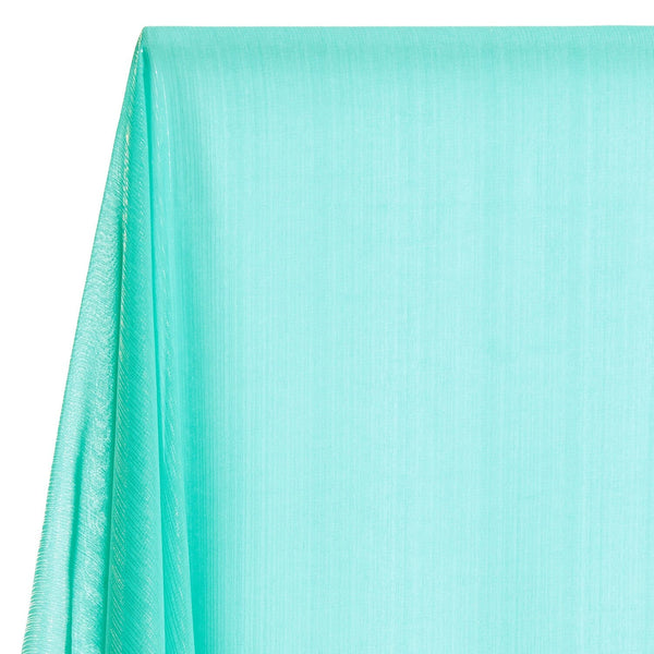 Zari Metallic Chiffon Jacquard - Spring Green