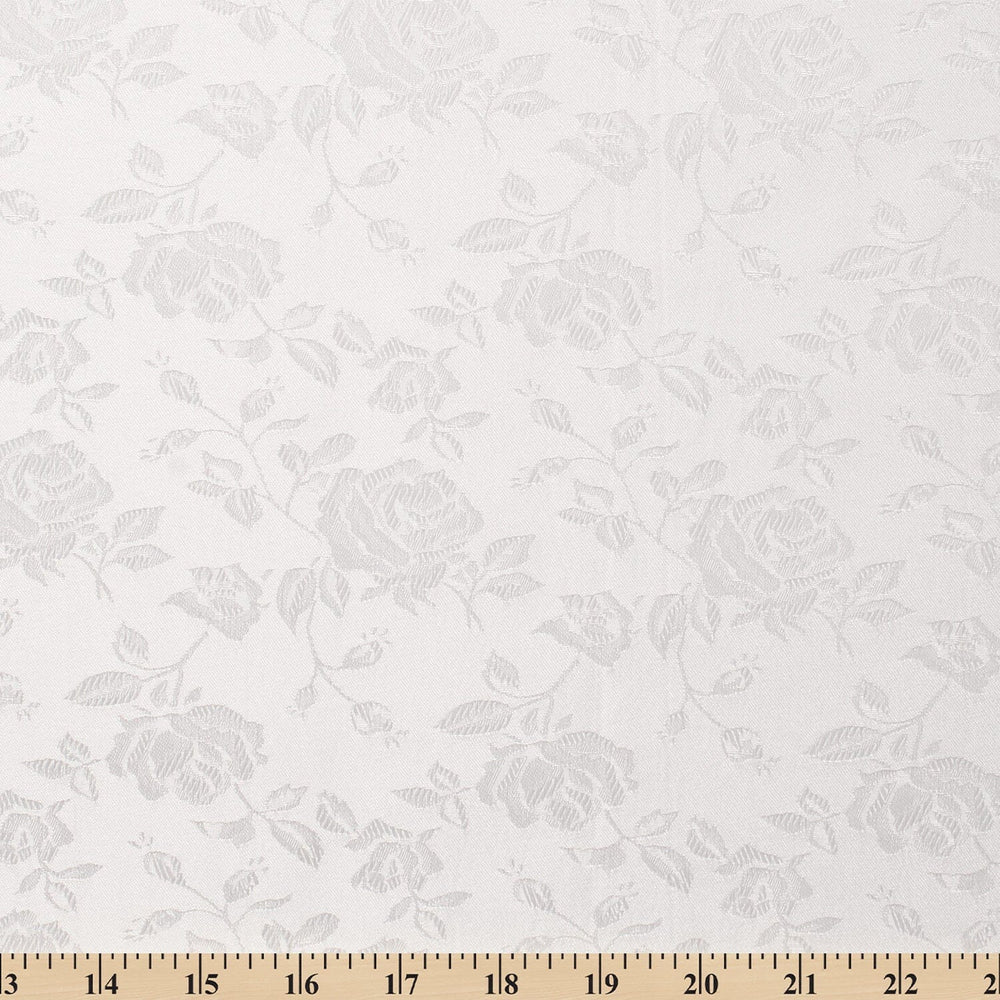 Rose Jacquard Satin Fabric | Fabric Wholesale Direct