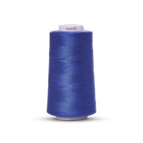 Mandala Crafts All Purpose Sewing Thread Spools - Navy Blue Serger Thread  Cones 4 Pack - 40S/2 24000 Yds Navy Blue Polyester Thread for Overlock