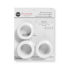 Dritz® Home 1-9/16 Inch Curtain Grommets (8 Pack)