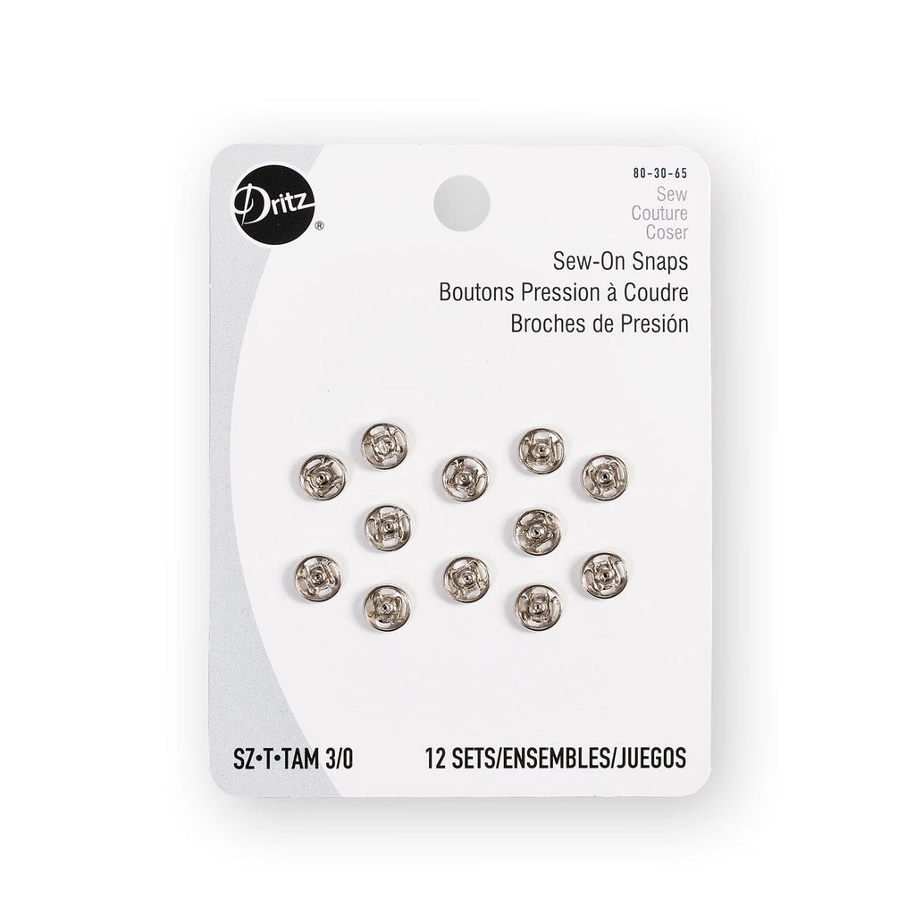 Dritz Snap Fasteners, 7 Count