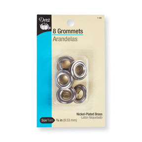 Dritz® 3/8 Inch Rustproof Brass Grommets (8 Pack)