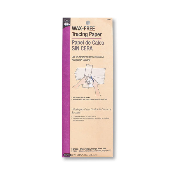 Dritz® Assorted Wax-Free Tracing Paper (5 Pack)